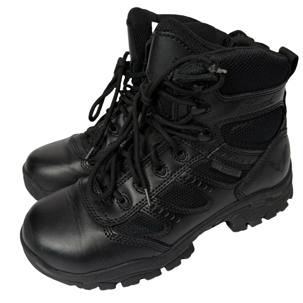Thorogood The Deuce Series Waterproof 6″ Tactical Side Zip Mens Size 5.5 M